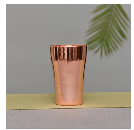 Handmade Copper Water Cup Thick Red Copper Cup Brass Cup Beer Copper Cup