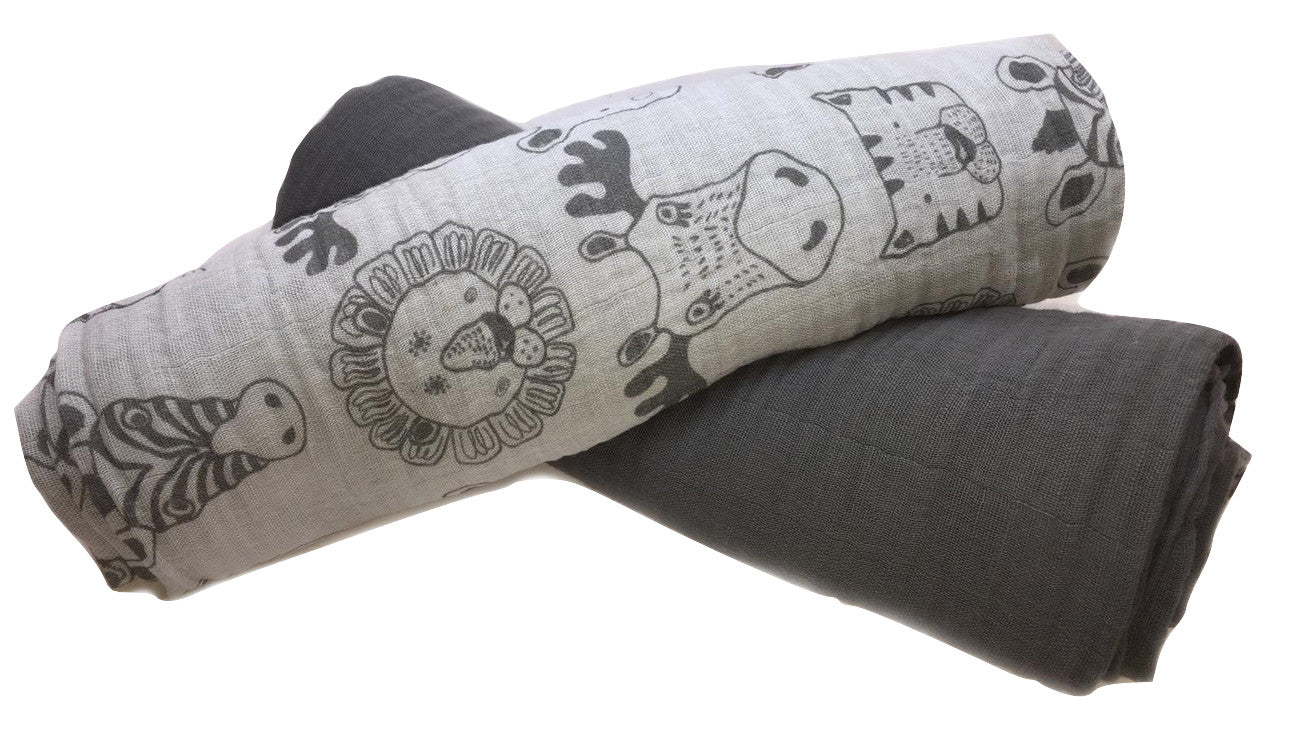 Antibacterial Muslin Swaddle Blanket